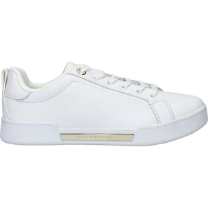 Tommy Hilfiger Chique Court Sneakers - Leatherlook - Dames - Wit - Maat 36
