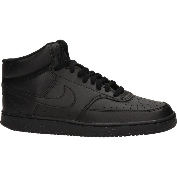 Nike Court Vision Mid heren sneaker - Zwart zwart - Maat 40