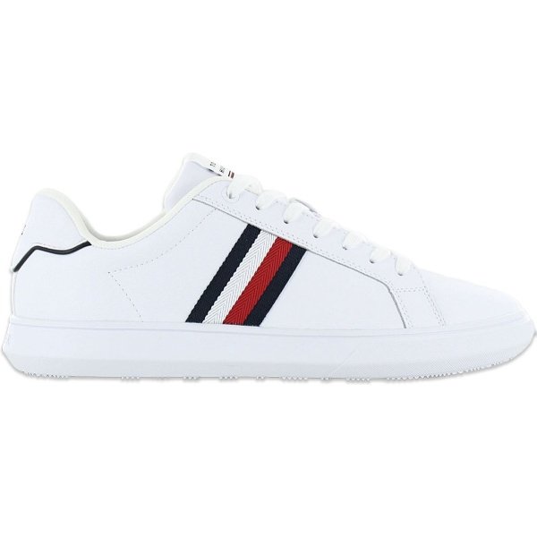 Tommy Hilfiger Corporate heren sneaker - Wit - Maat 40