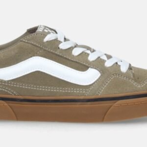 Vans Heren Sneaker Caldrone Suede Gum Olive KAKI 40