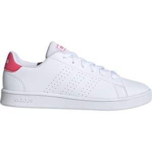 adidas - Advantage K - Meisjes Sneaker - 35,5 - Wit