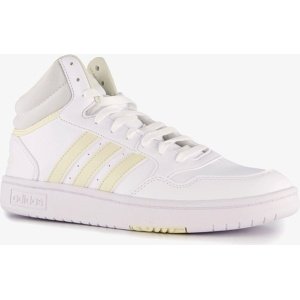 Adidas Hoops 3.0 Mid dames sneaker wit geel - Maat 41 1/3 - Uitneembare zool