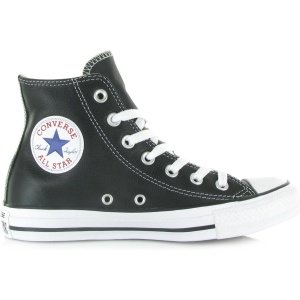 Converse Chuck Taylor All Star Hi Dames Sneakers - Leren Sneaker - Dames - Zwart - Maat 36