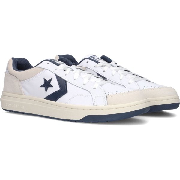 Converse Pro Blaze Classic Sneakers - Leren Sneaker - Heren - Wit - Maat 43