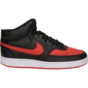 Nike Court Vision Mid heren sneaker - Zwart rood - Maat 47