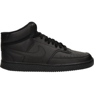 Nike Court Vision Mid heren sneaker - Zwart zwart - Maat 44