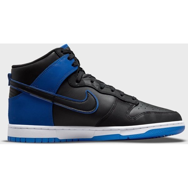 Nike Dunk Hi Retro SE - Zwart/Blauw - Maat 45 - Heren