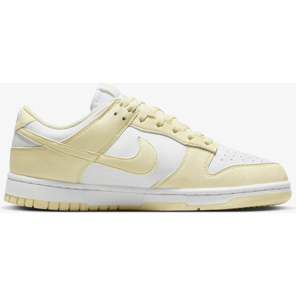 Nike Dunk Low Next Nature - Maat 36 - Dames Sneakers - Wit/Licht Geel