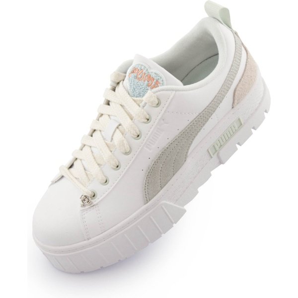 Puma Mayze Iwd Lage sneakers - Leren Sneaker - Dames - Wit - Maat 41