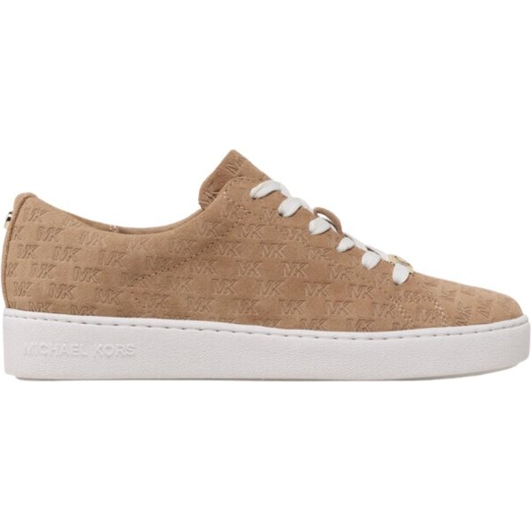 Michael Kors Keaton Lace Up Dames Sneakers Laag - Camel - Maat 40