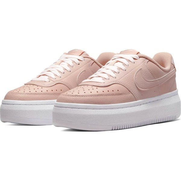 Nike - Court Vision Alta Leather Women - Roze Platform Sneakers-38,5