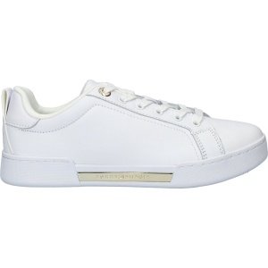 Tommy Hilfiger Sport Chique Court dames sneaker - Wit - Maat 38