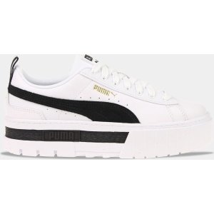 Puma Mayze Lth Wn Lage sneakers - Leren Sneaker - Dames - Wit - Maat 40