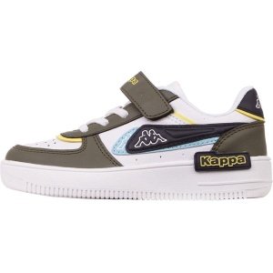 Kappa Sneaker für Kinder 260971MFK White/Army-26