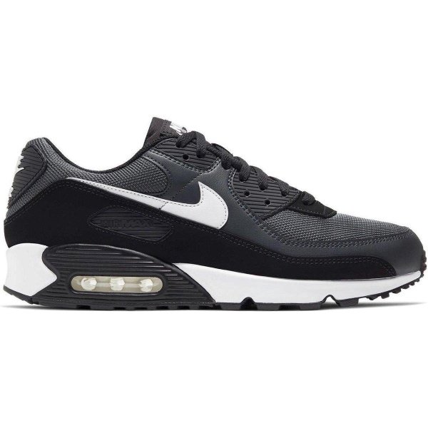 Nike Air Max 90 Heren Sneakers - Iron Grey/White-Dk Smoke Grey-Black - Maat 38.5