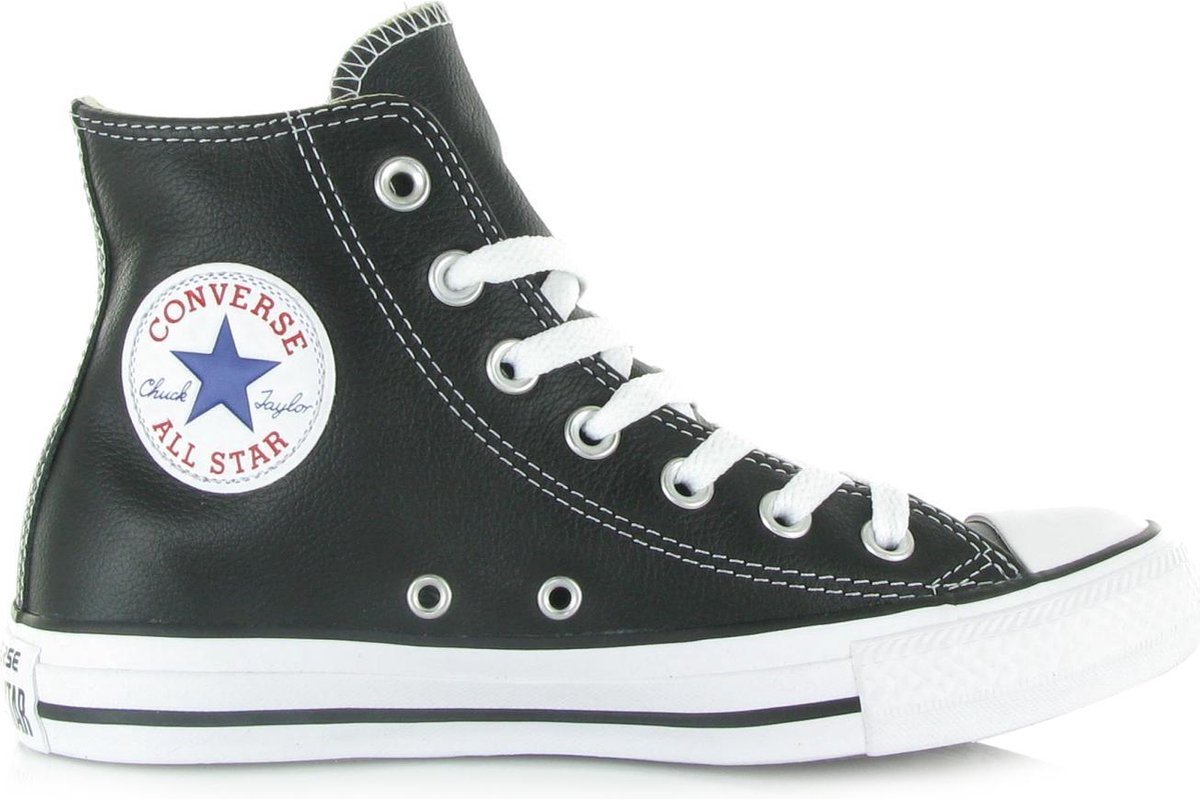 Converse Chuck Taylor All Star Hi Dames Hoge sneakers - Leren Sneaker - Dames - Zwart - Maat 40